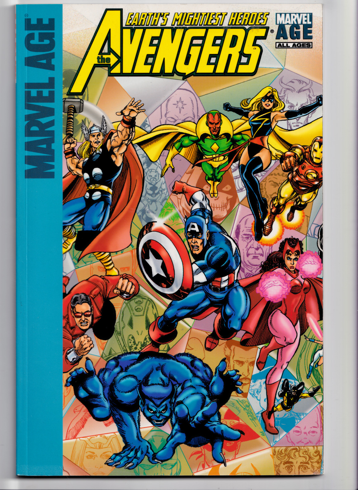 Avengers Earth's Mightiest Heroes Marvel Age VF- Perez TPB 2004