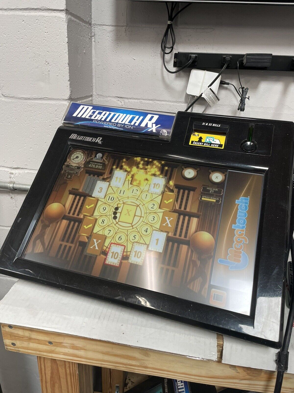 MegatouchRX Mega Touch RX Complete Working Unit Bar Top Arcade Touchscreen