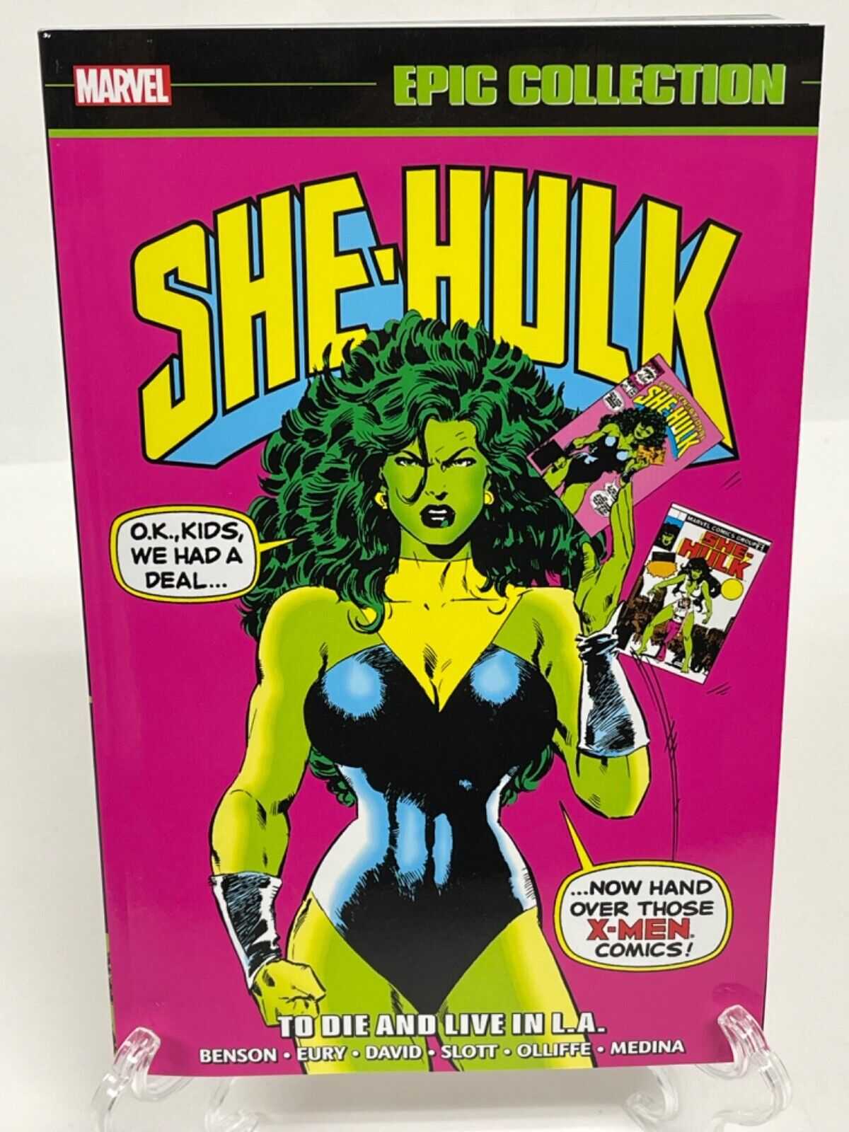 She-Hulk Epic Collection To Die & Live in L.A. Marvel Comics TPB
