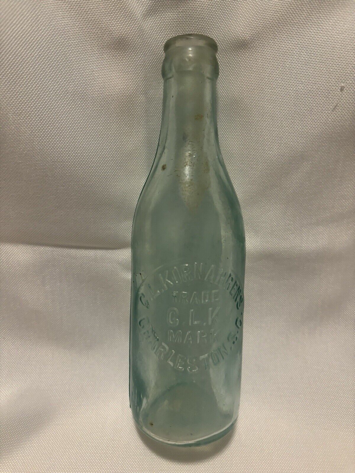 Antique C. L. Kornahrens Charleston, SC  Blob Top Bottle Soda South Carolina