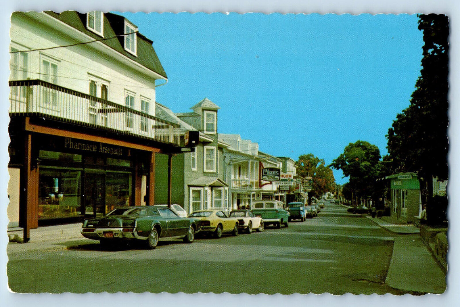 Cte. Kamouraska Quebec Canada Postcard Souvenir Ville La Pocatiere c1950\'s
