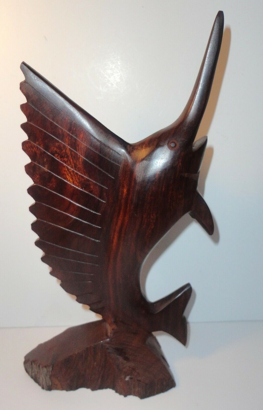 Carved Sword Fish Marlin Sail Fish Figurine 9