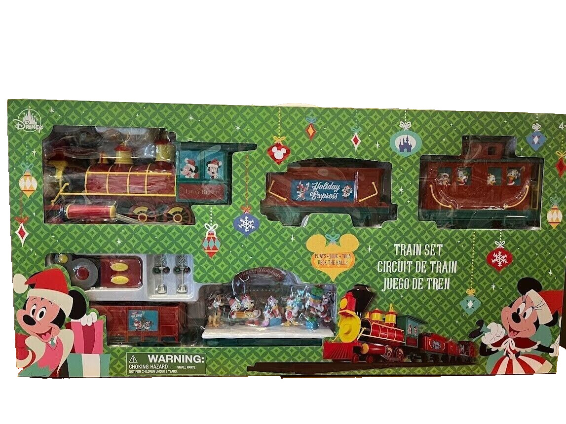 2023 Disney Parks Holiday Christmas Mickey Mouse Remote Controlled Train Set