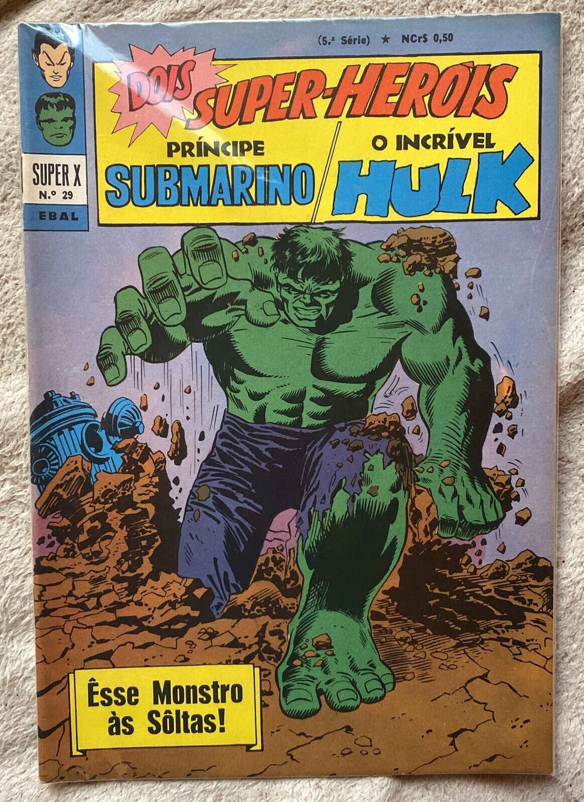 The Incredible Hulk 105 1st App Missing Link Foreign Key Brazil Edition