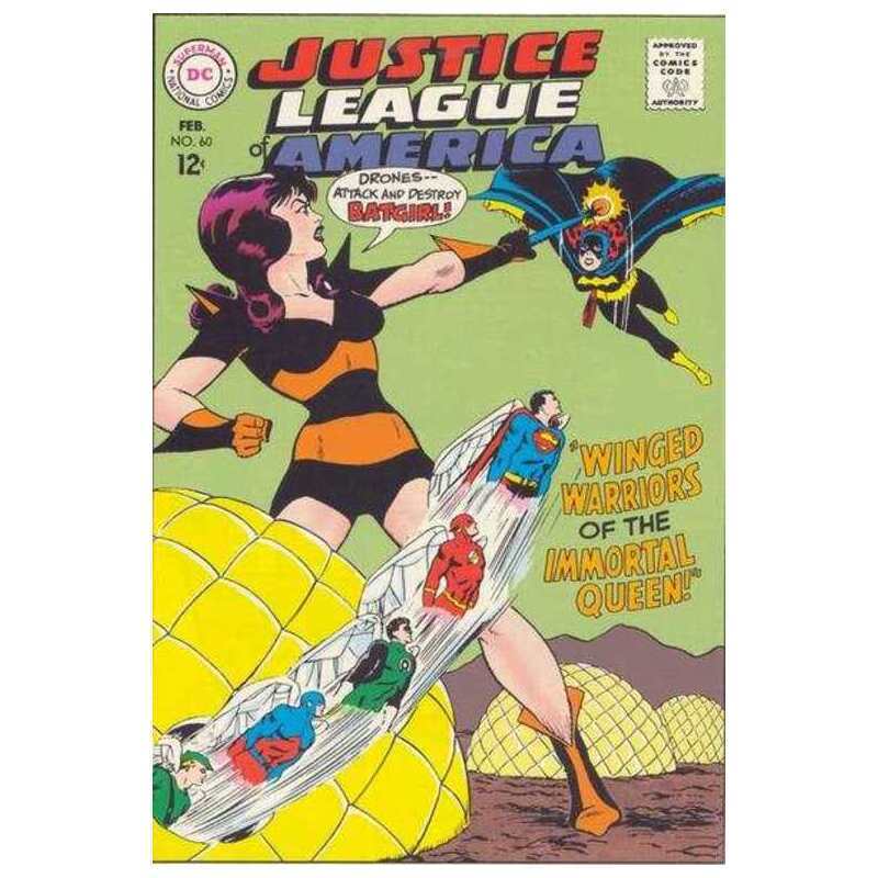 Justice League of America #60  - 1960 series DC comics Fine [w/