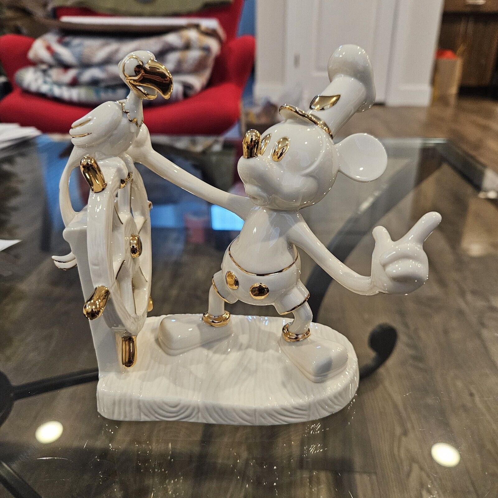Lenox Steamboat Willie Mickey Mouse Disney Figure
