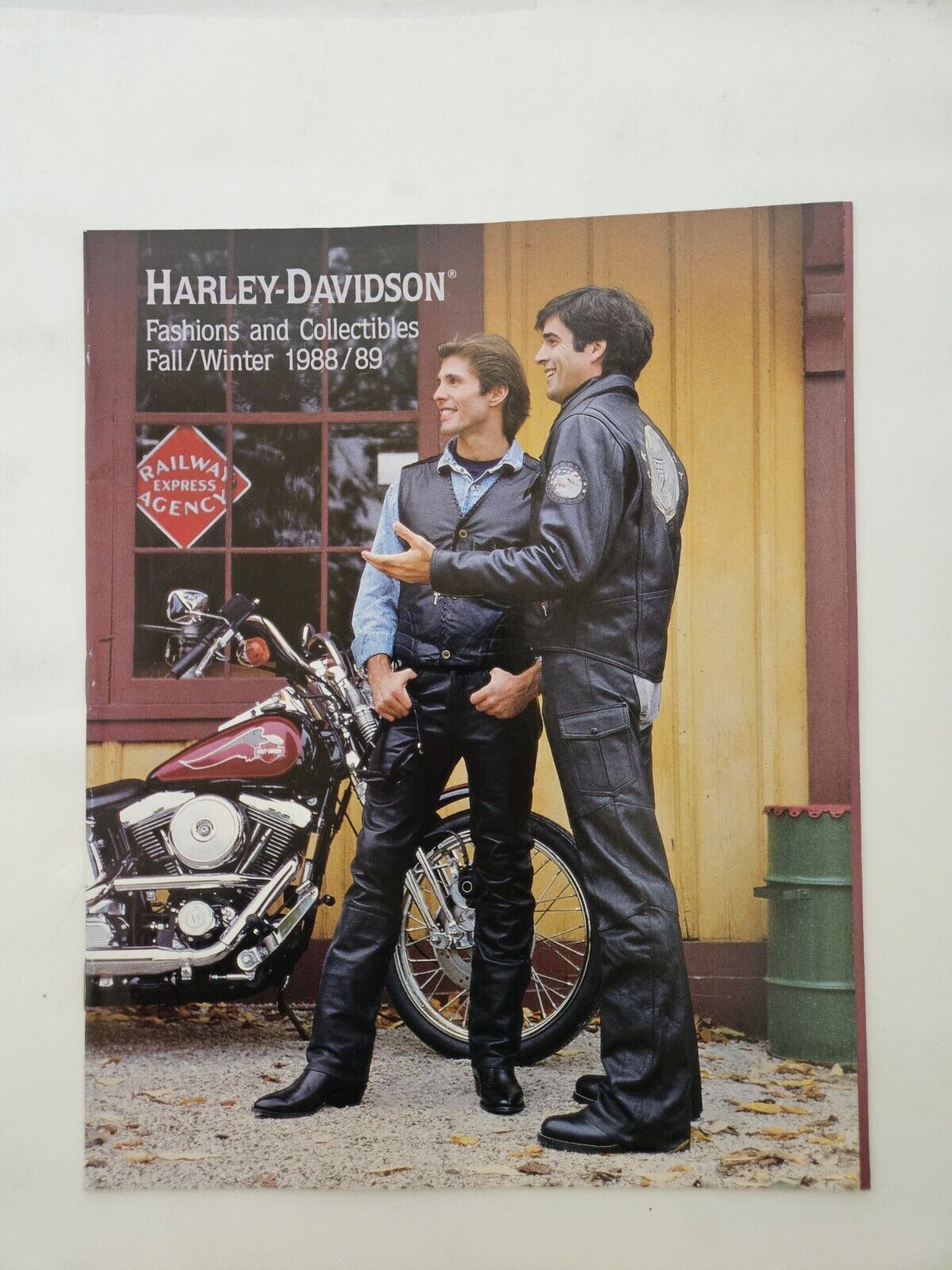 Original 1988 1989 Harley Davidson Motorcycle Fashions & Collectibles Brochure 