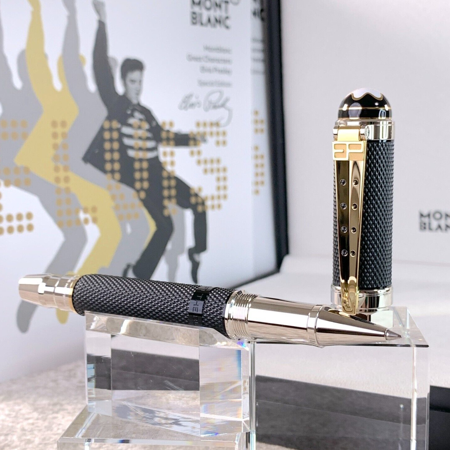 Montblanc Rollerball Pen Great Characters Homage Elvis Presley Special Edition