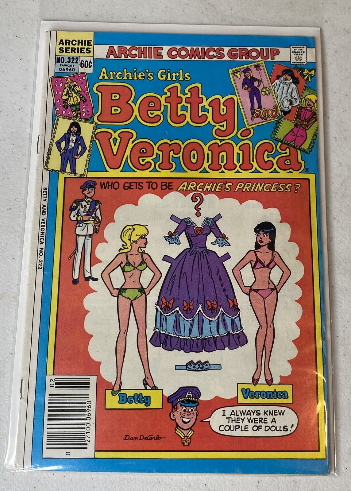 Archie's Girls Betty & Veronica #322 (1983) VF Cheryl Blossom Meets Archie Key