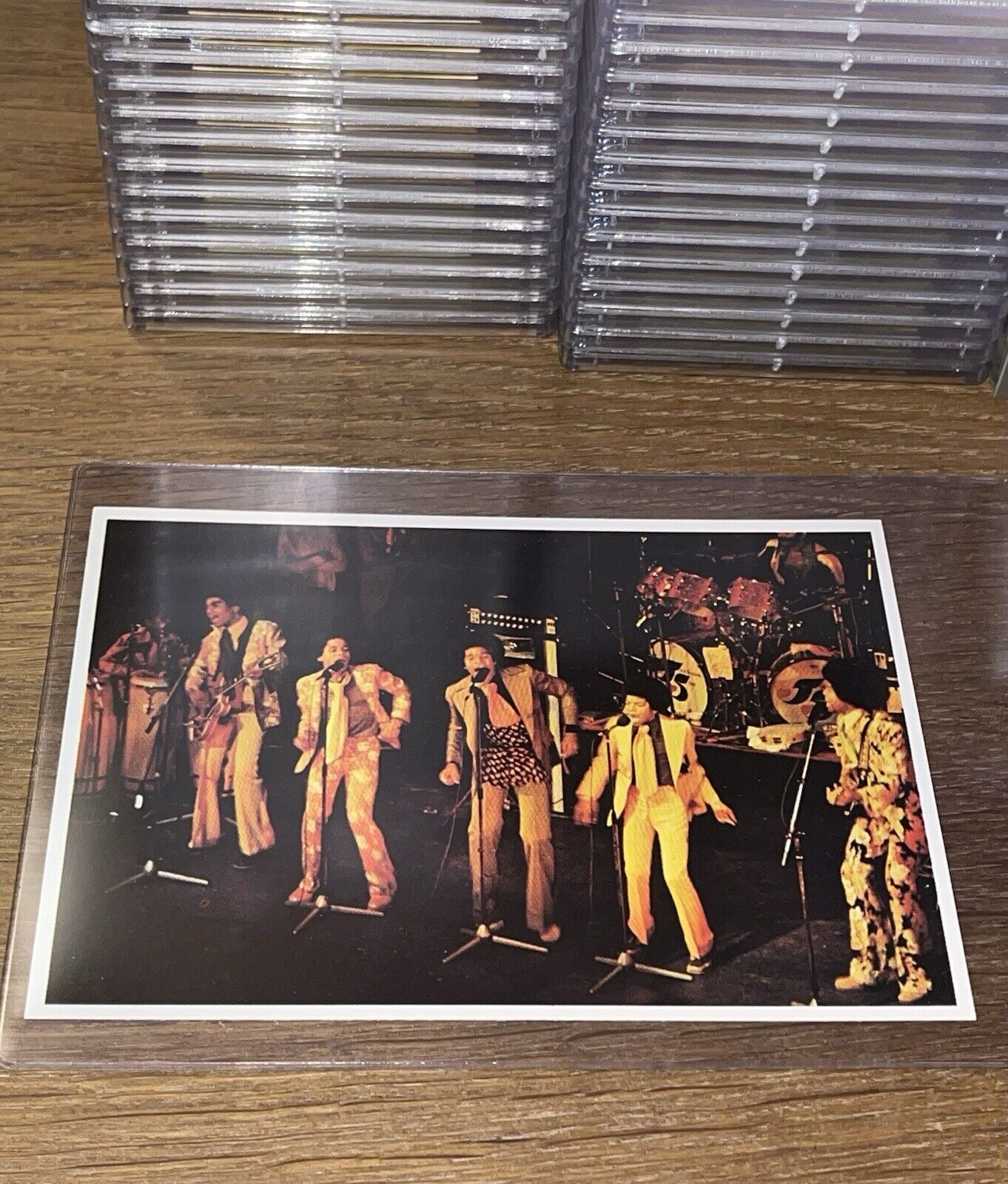 1974 Jackson 5 Michael Jackson Panini 🎥 Picture Music Card Pop Sticker Card