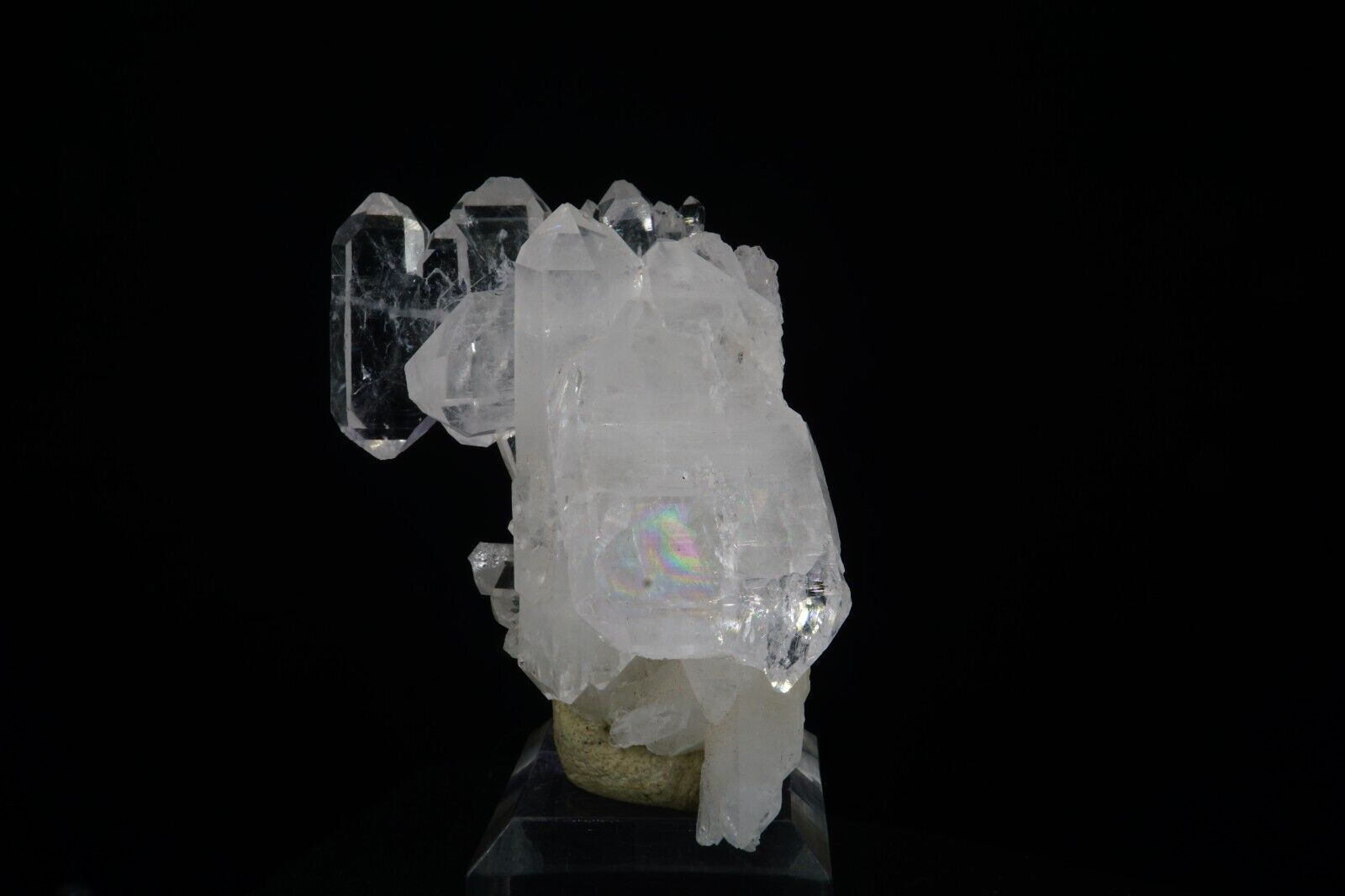 Faden Quartz Crystal Cluster / Rare Mineral Specimen / Wana, Pakistan