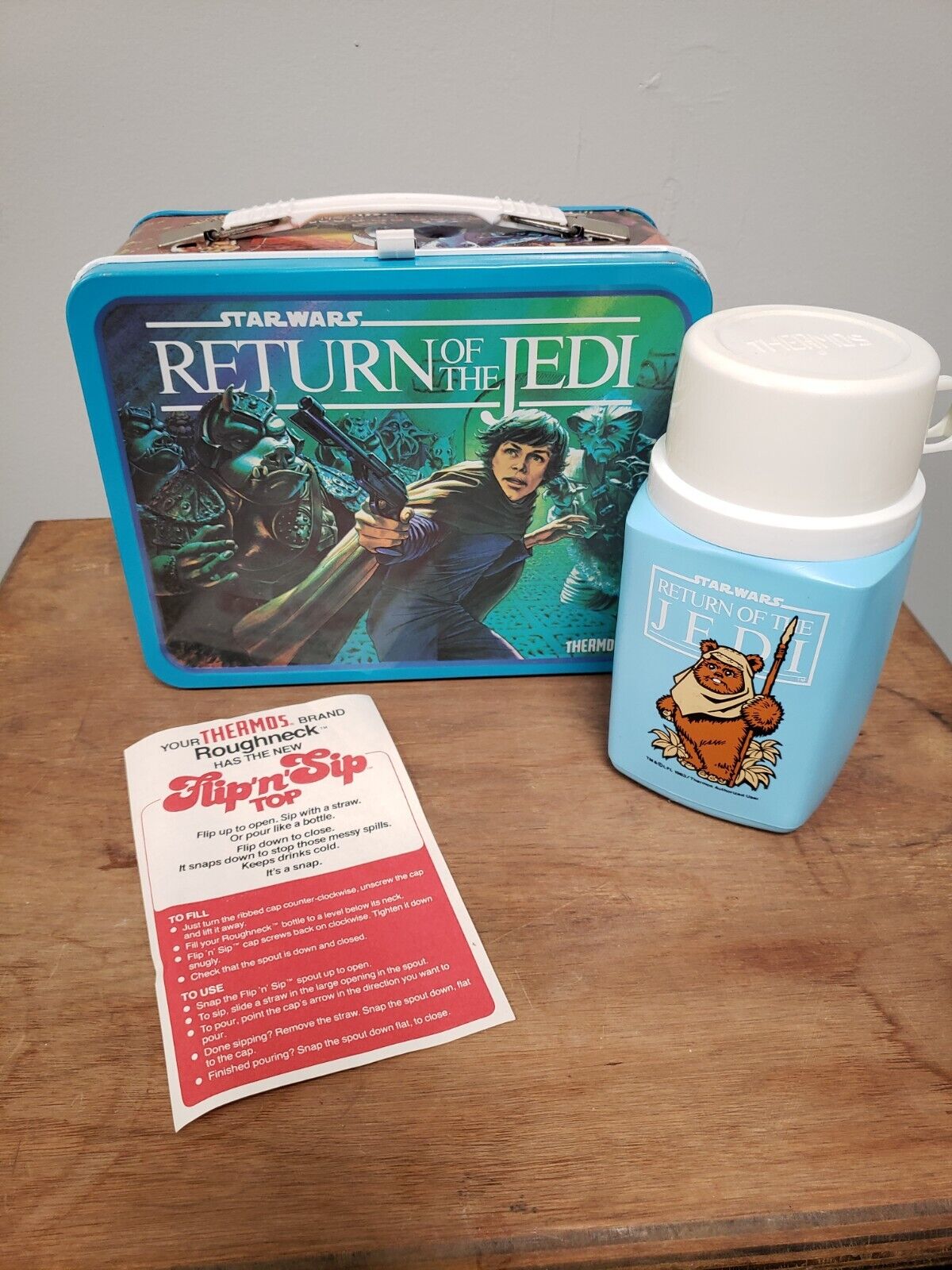New Old Stock, Vintage 1983 Return Of The Jedi Star Wars Lunchbox