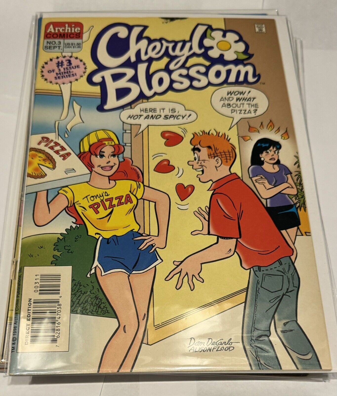 Archie Comics - Cheryl Blossom No. 3 September 1996 very good condition
