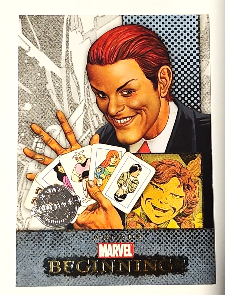 2021 Upper Deck Marvel Beginnings Series 1 Buybacks Arcade Card #154 01/10 Rare