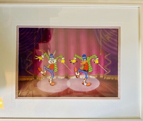 warner brothers limited edition animation cels