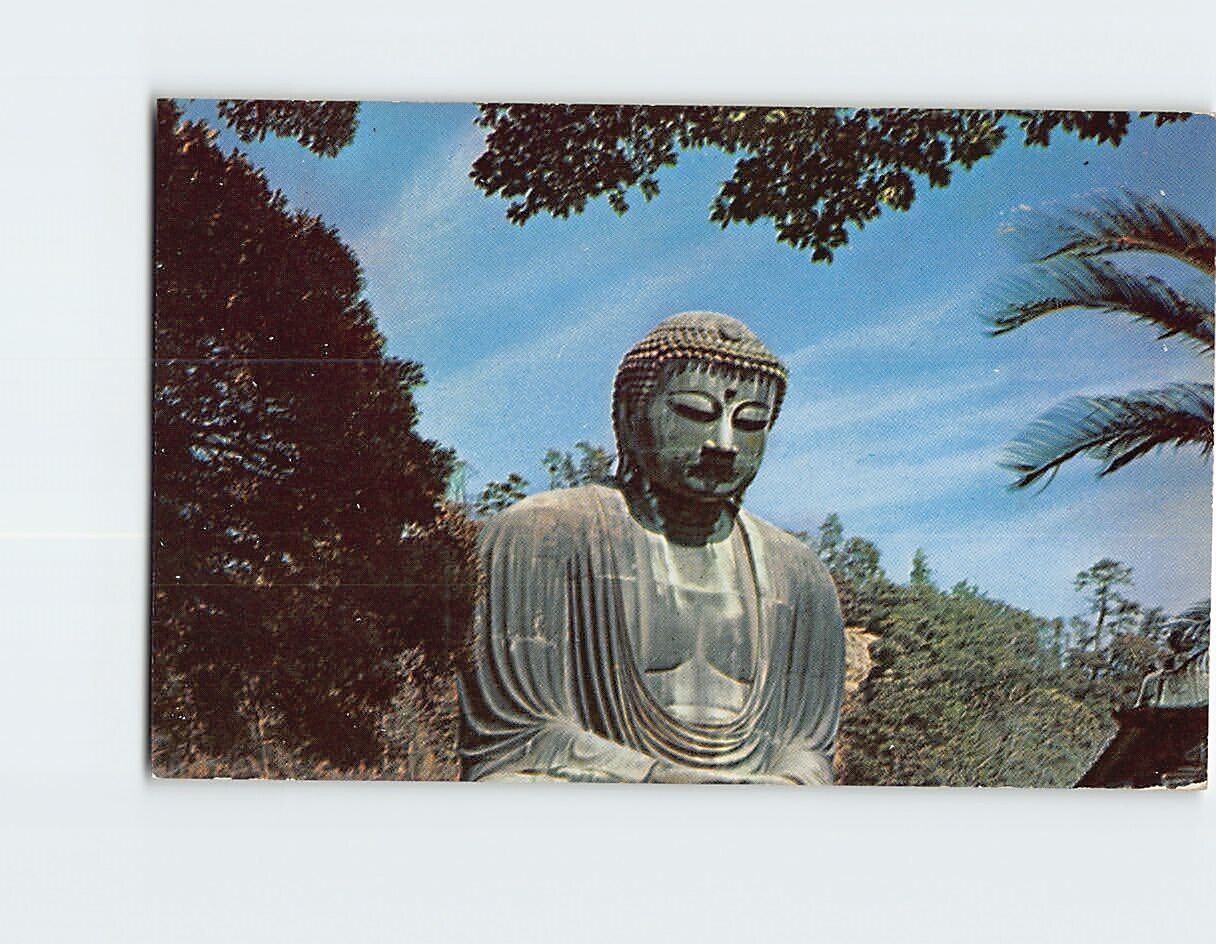 Postcard Buddha At Kamakura, Japan