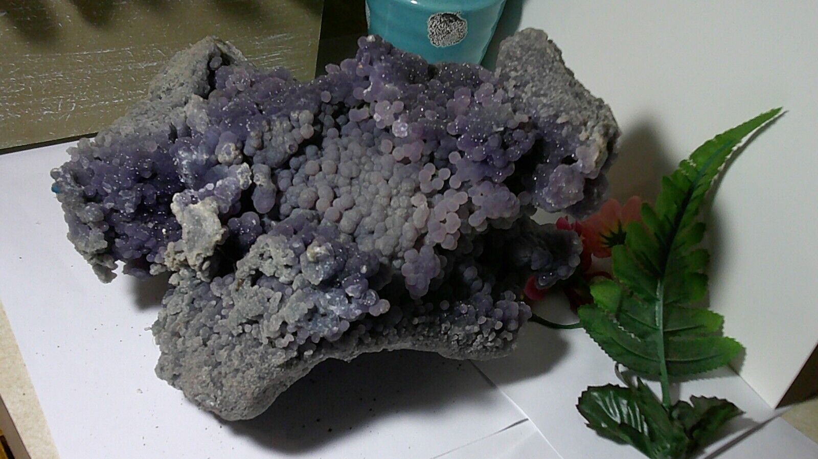 LARGE 9 POUND 9.7 ounce Natural Grape Agate/Chalcedony 