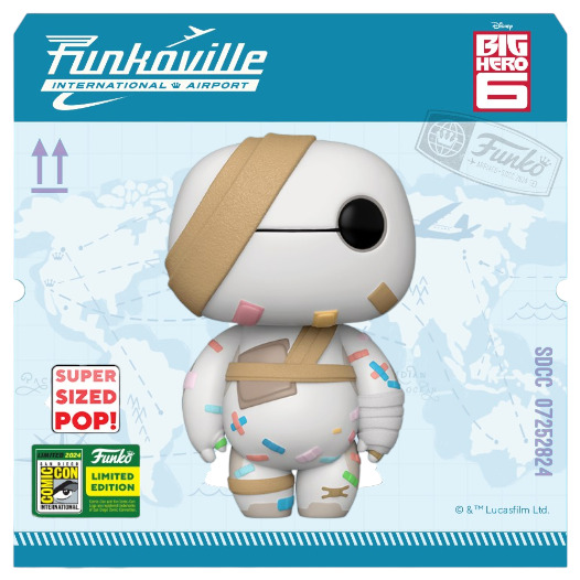 Pop Super: Big Hero 6 - Baymax with Bandages (2024 SDCC EVENT EXCLUSIVE)