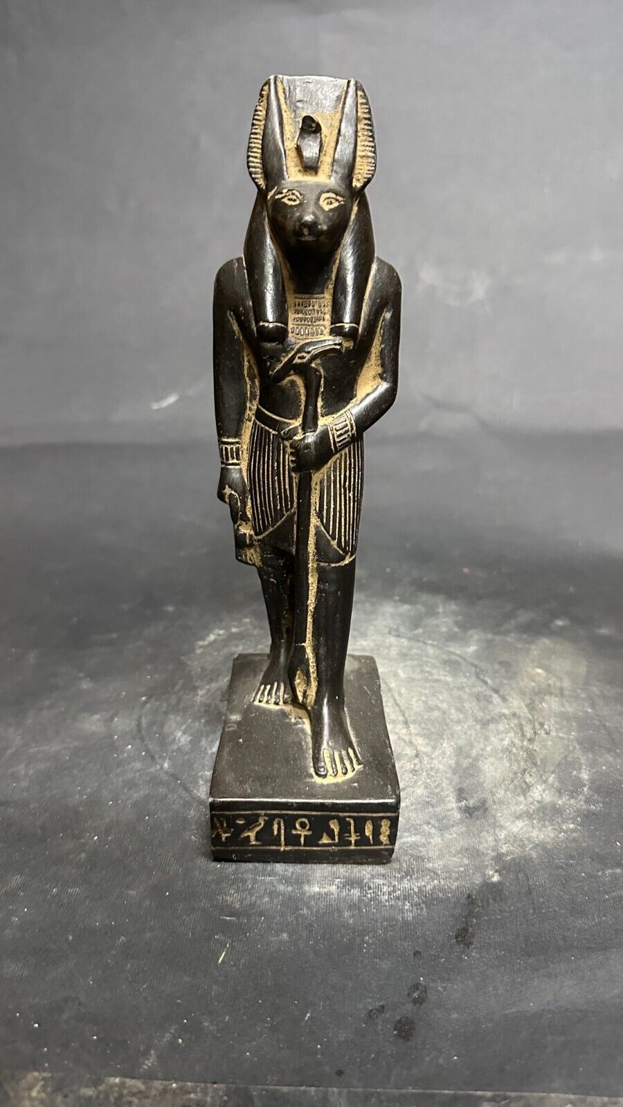 Ancient Pharaonic Statue God of Anubis from Rare Ancient Egyptian Antiquities BC