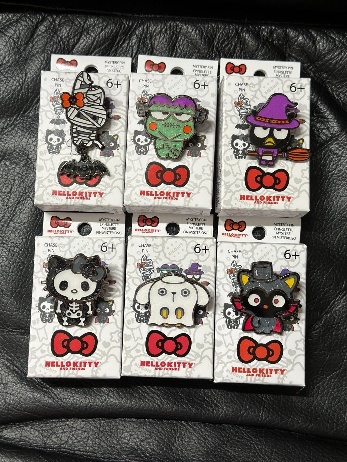 Loungefly Sanrio Hello Kitty & Friends Halloween Enamel Pin (CHASE) Complete Set
