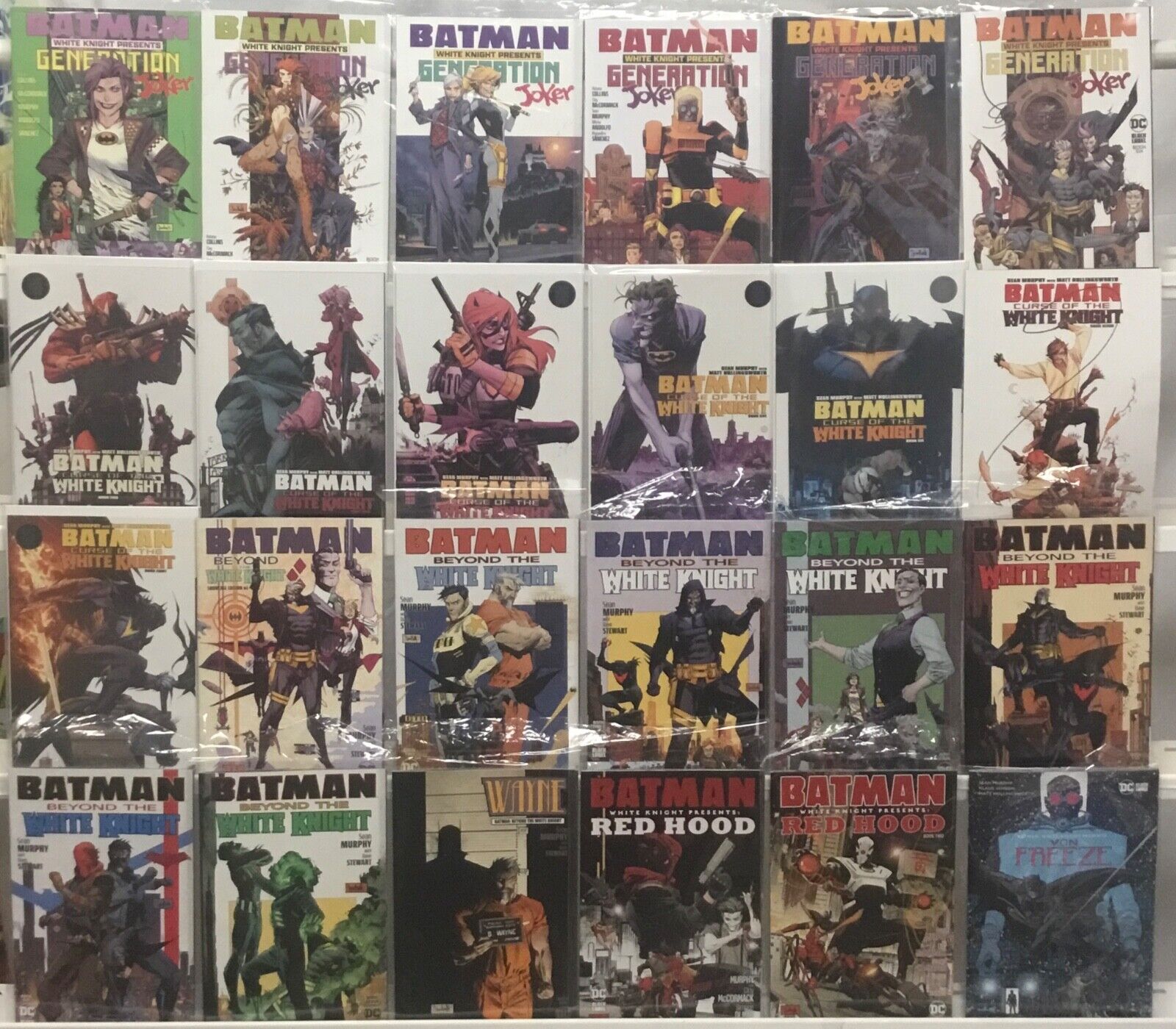 DC Comics - Batman White Knight - Comic Book Lot of 24 Issues