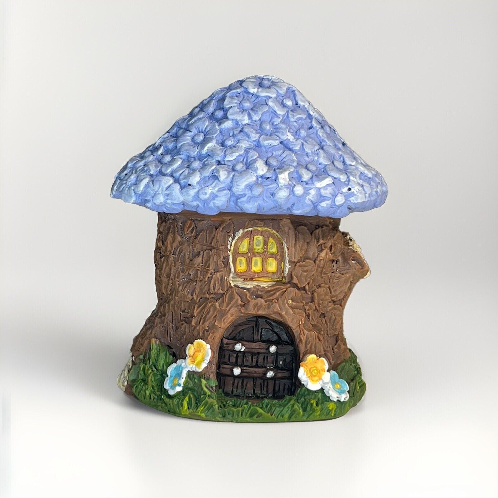 Lavender Fairy House      (4inches Tall, Perfect For Fairy Garden)