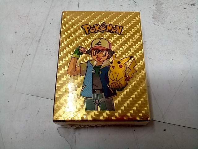 Pokemon Gold Trading Card Deck
