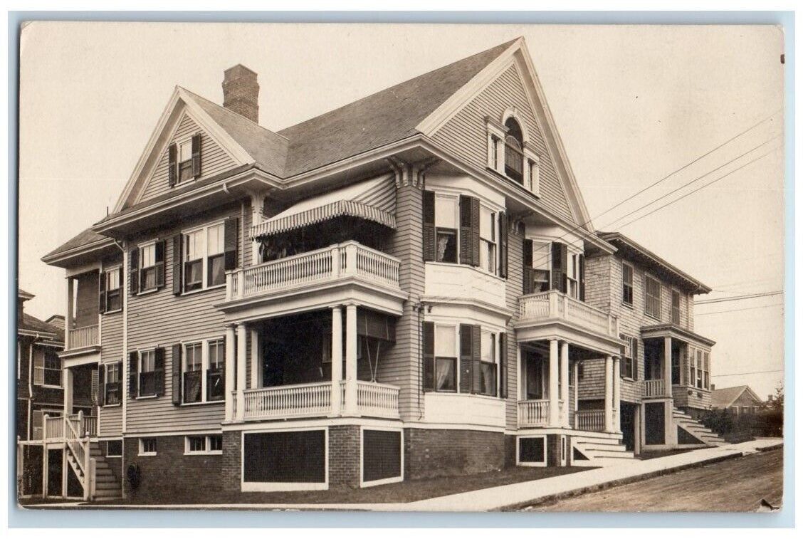 c1910's Residence Home View Magnolia Massachusetts MA RPPC Photo Postcard