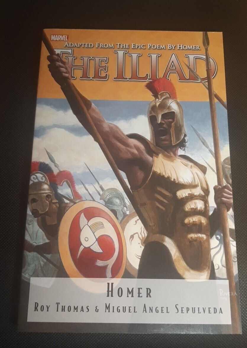 The Iliad (2009) Trade Paperback Comic - Homer & Roy Thomas & Miguel Sepulveda