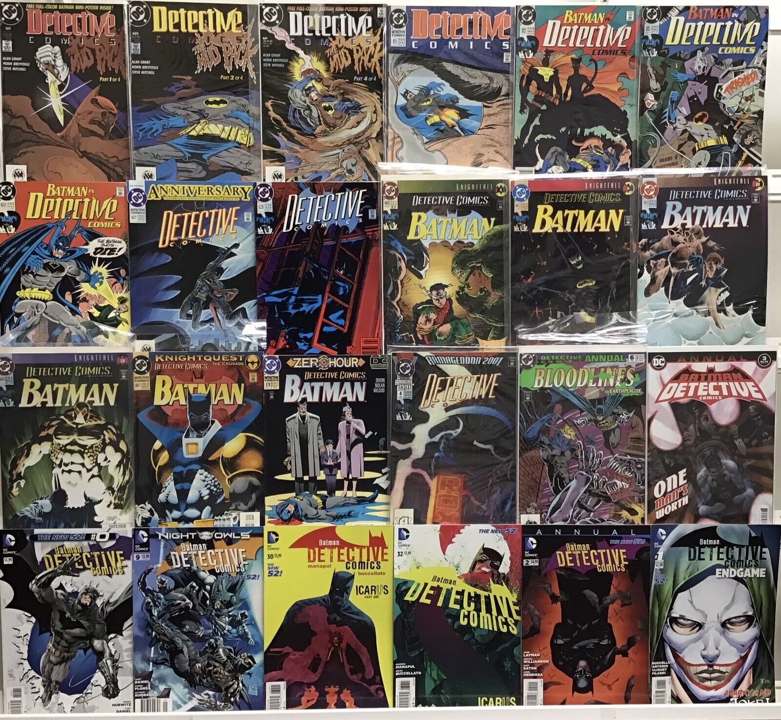 DC Comics - Detective Comics - Comic Book Lot Of 24