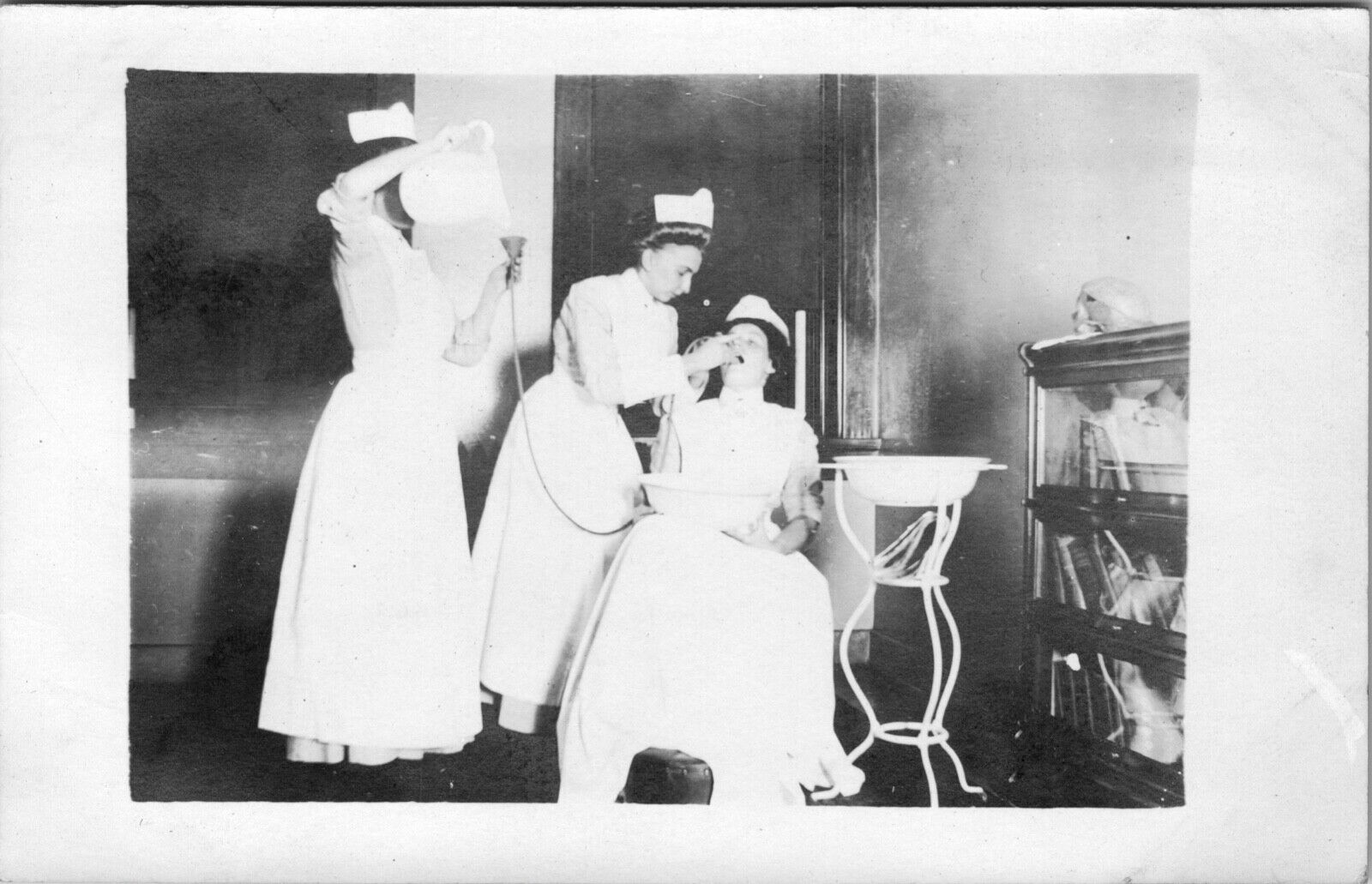 RPPC 3 Nurses Training? Dental Procedure Laughing Gas Hospital Clinic c 1909