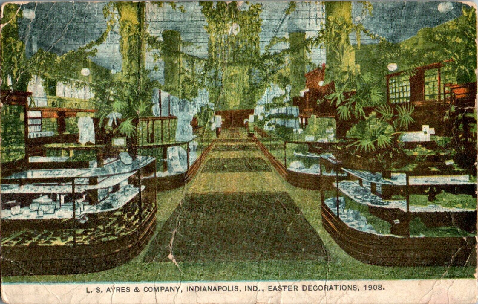 Easter Decorations, L. S. Ayers Department Store, Indianapolis, IN 1908