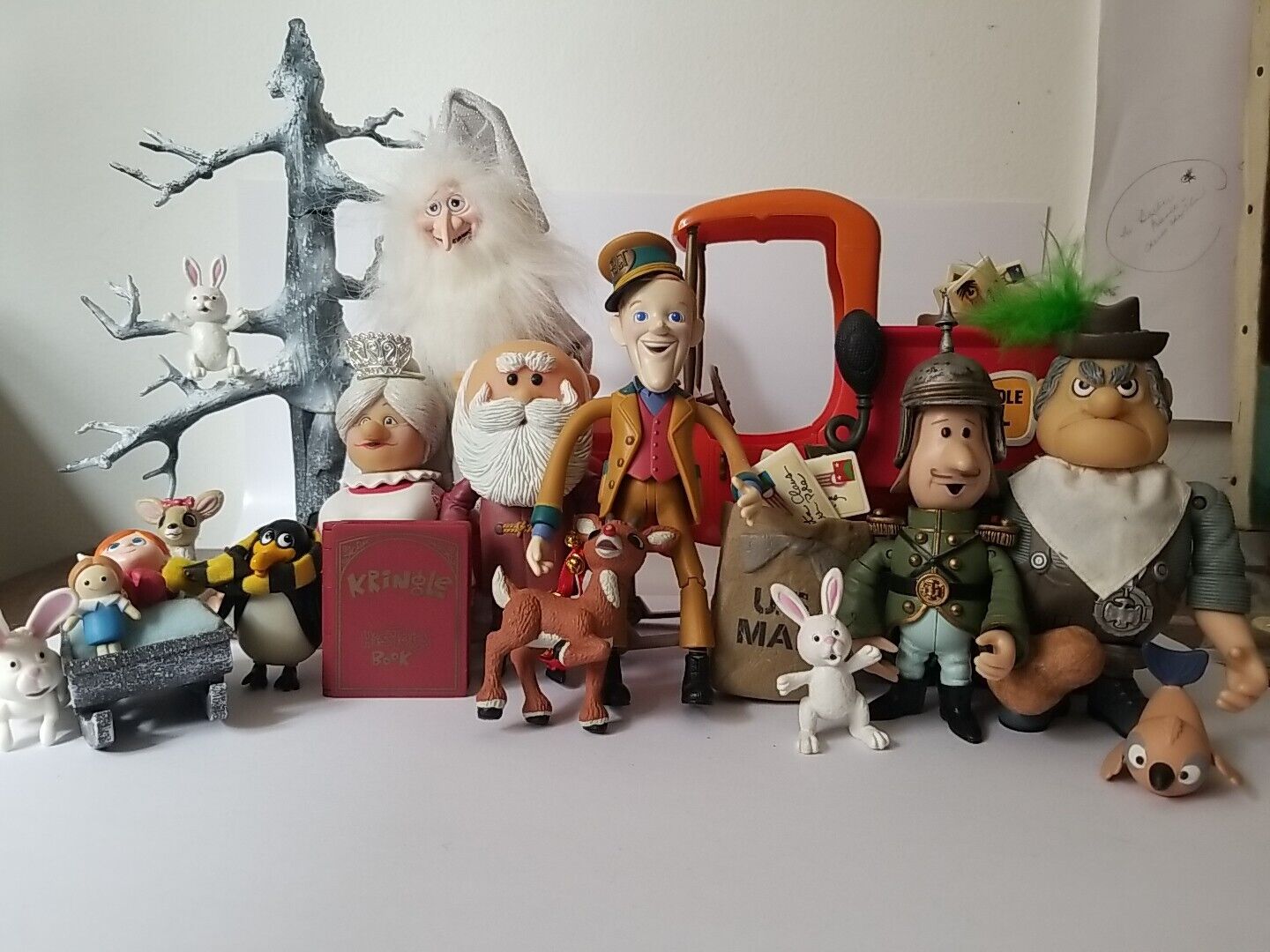 Santa Claus is Coming to Town Collectible Toy Lot