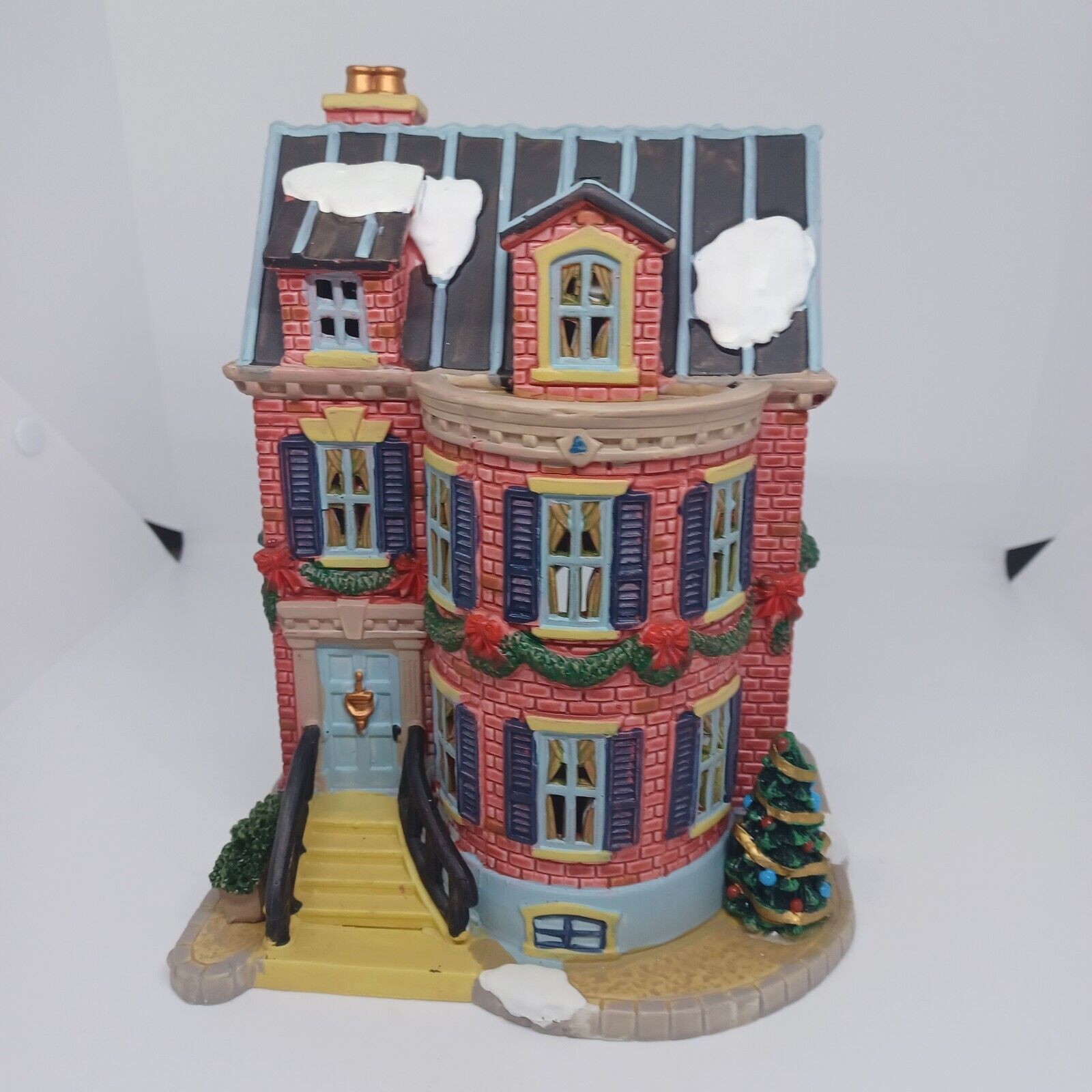 2015 Lemax Stevenson Residence Christmas Village Building Porcelain House *READ