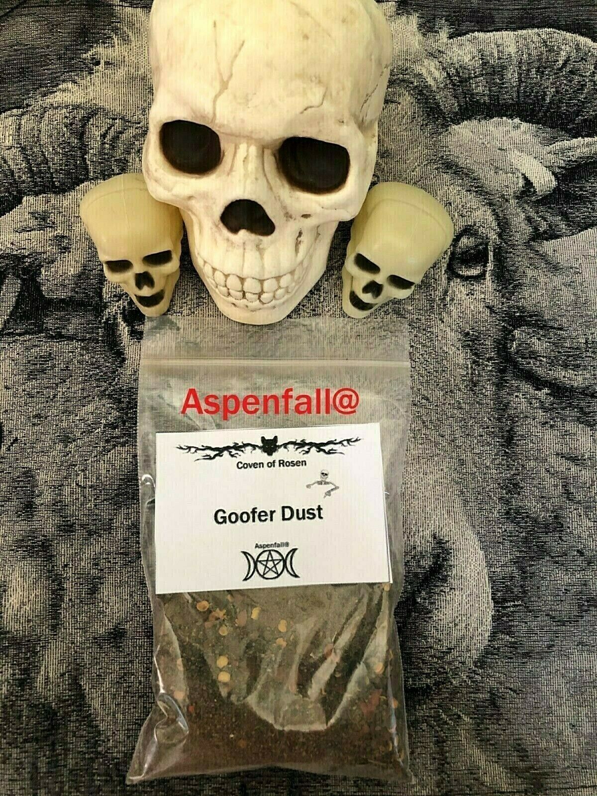 3 oz Goofer Dust Powder, Witchcraft Voodoo Hoodoo Santeria  ~ Hexing, Banish