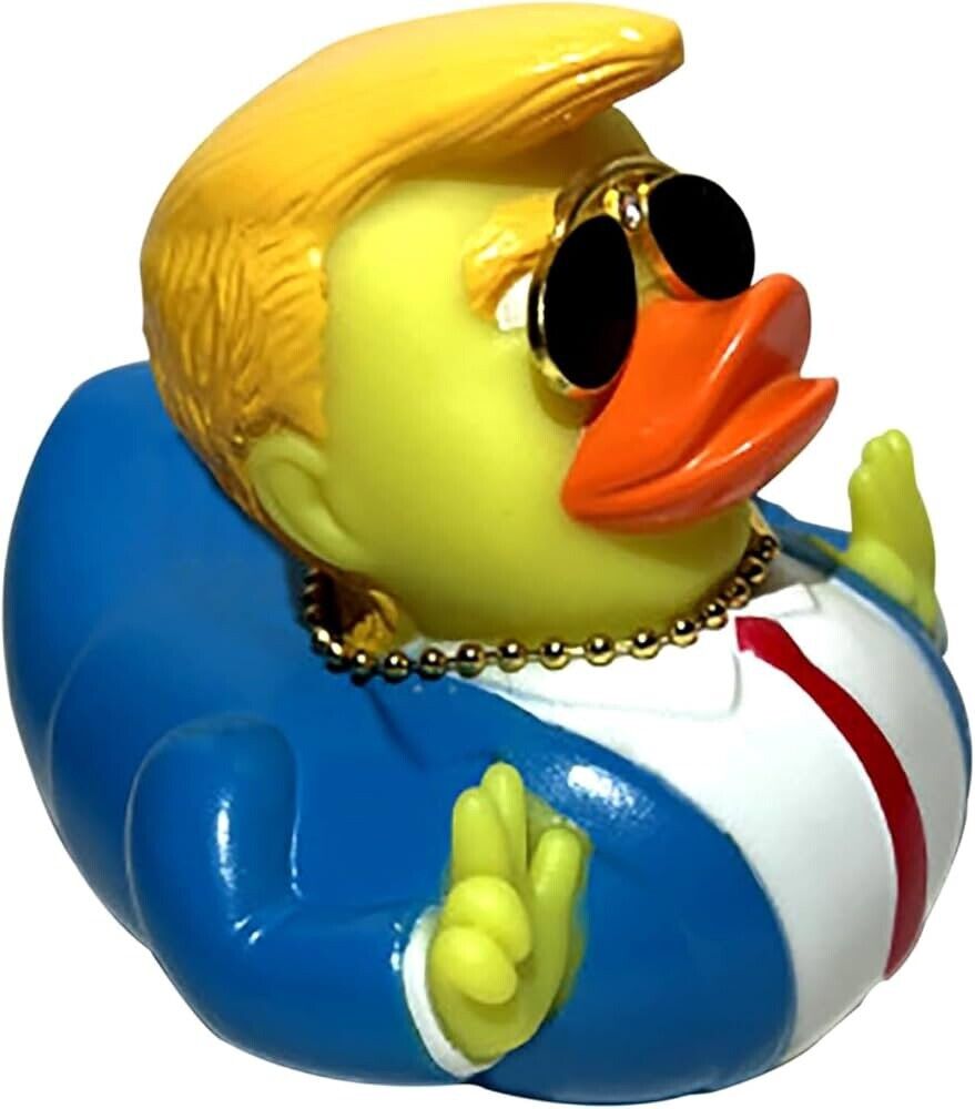 Donald Trump Rubber Duck 4” for Jeep Ducking 2024 MAGA