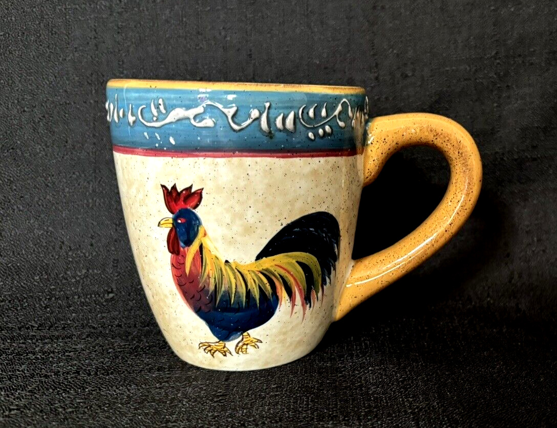 Noble Excellence Rooster Cafe Cottage Core Coffee Mug