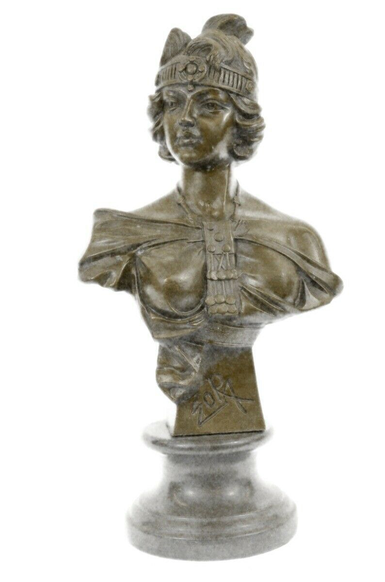 Bronze Sculpture **DEAL** Zora By Emmanuel Villanis Hot Cast Marbl Statue