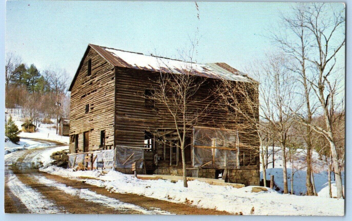 Postcard~ Beaver Creek State Park~ Historic 1837 Gaston's Mill~ Liverpool, Ohio