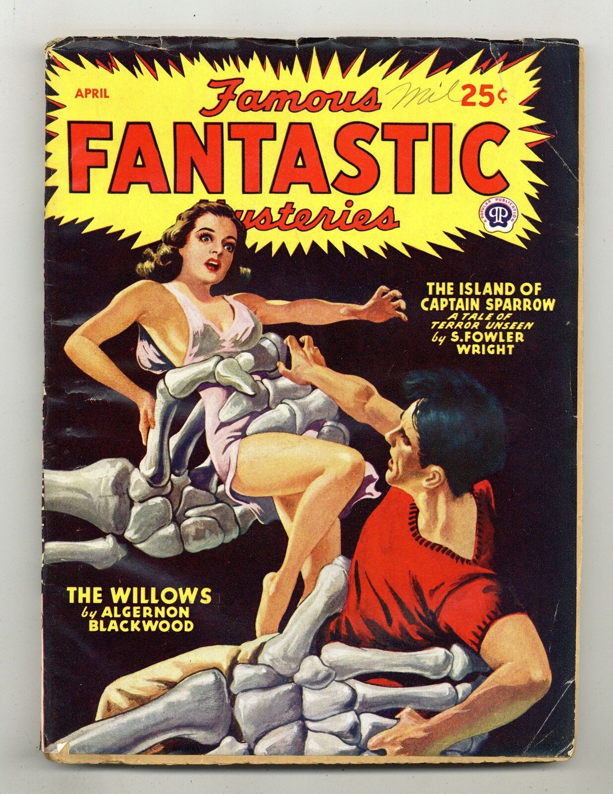 Famous Fantastic Mysteries Pulp Apr 1946 Vol. 7 #3 VG 4.0
