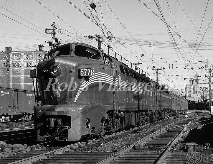 Pennsylvania Railroad Photo Baldwin BP20 Sharknose 5778 Passenger Train   PRR