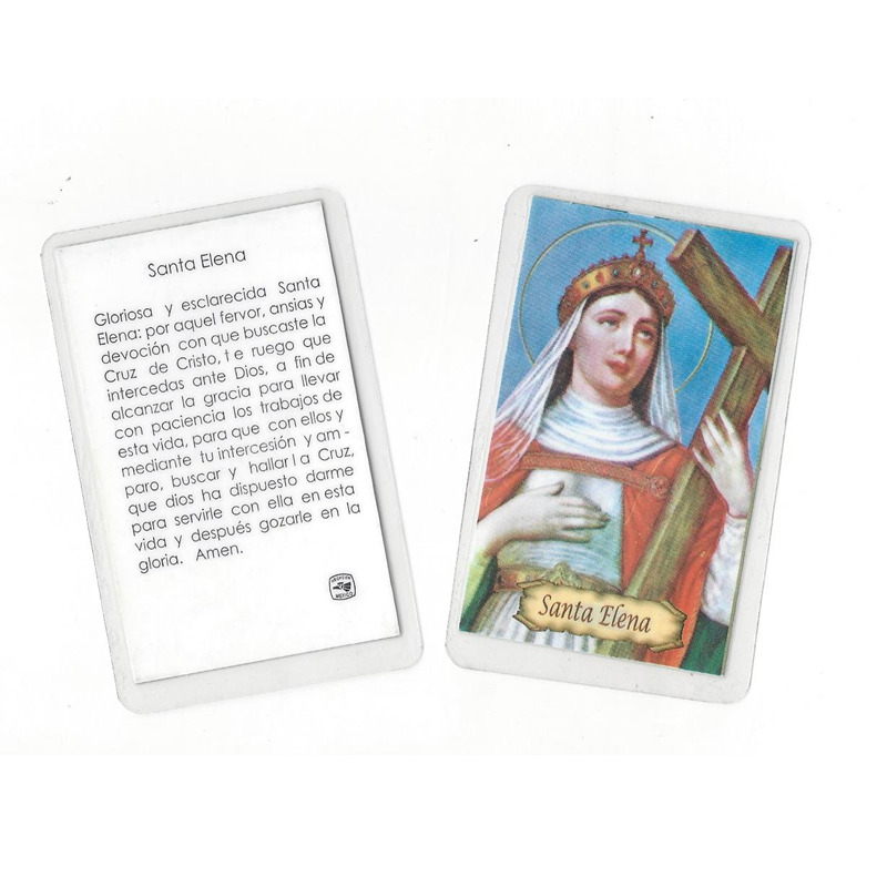 Santa Elena Oración– Tarjetas de oración tamaño cartera
