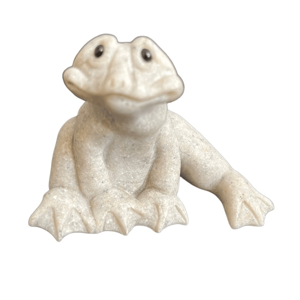 Vintage Quarry Critters Frita Frog Figurine Second Nature Design 2000