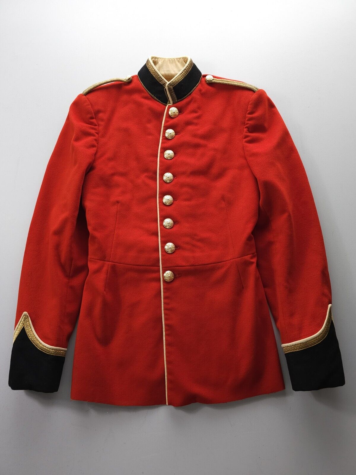 Antique Vintage Pre WW1 1800s Canadian British? Uniform Army Tunic Frock Sm
