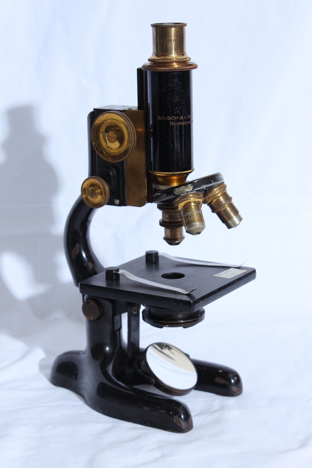 Antique Bausch & Lomb Pat Jan 5 1915  Microscope