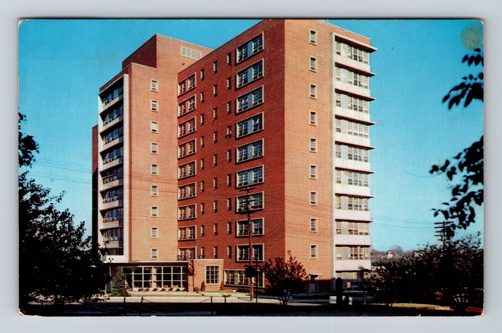 Richmond VA-Virginia, Ennion G Williams Hospital, Vintage c1961 Postcard