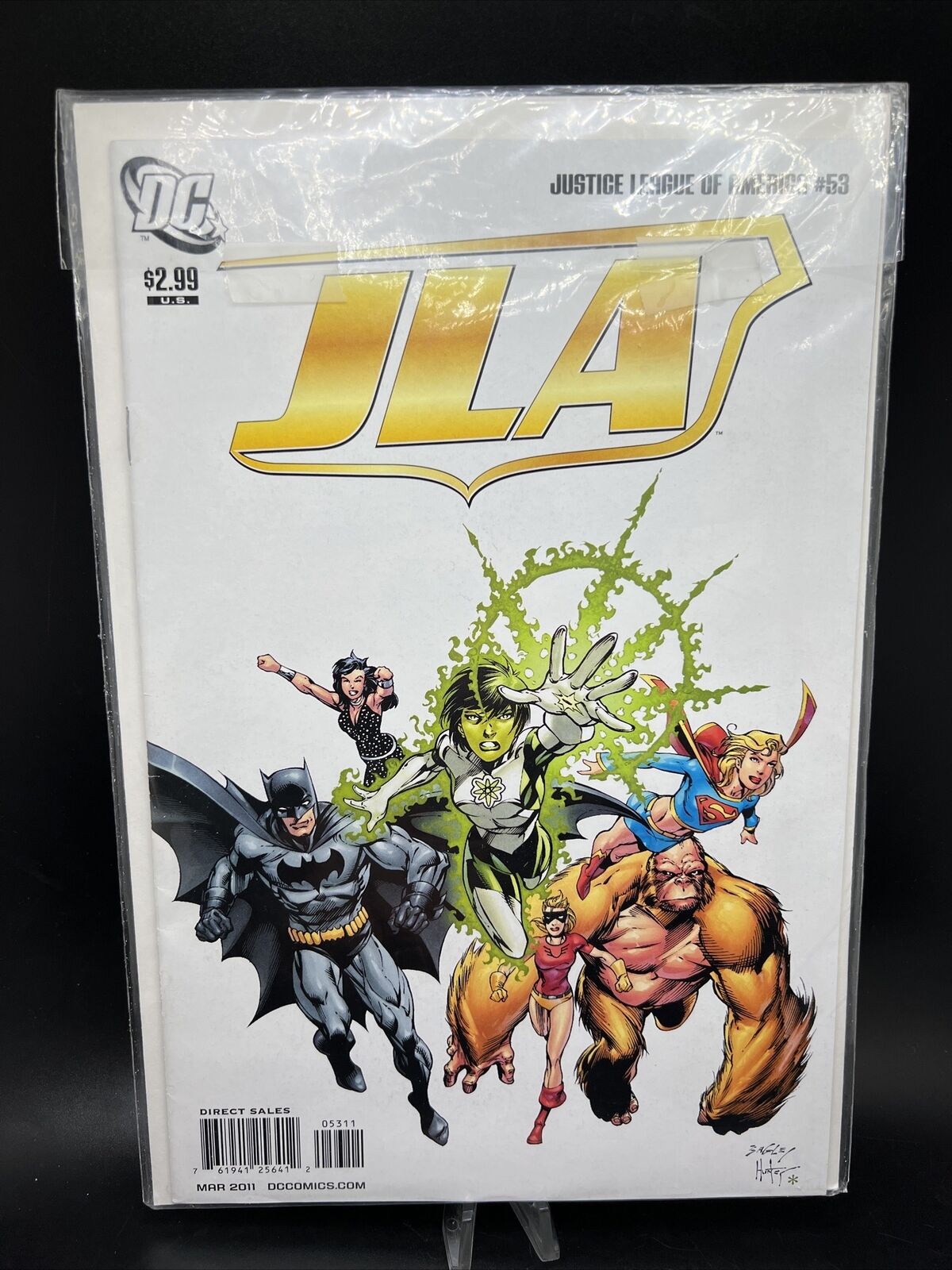 JLA Justice League of America #53 DC Comics 2011 March Hunter