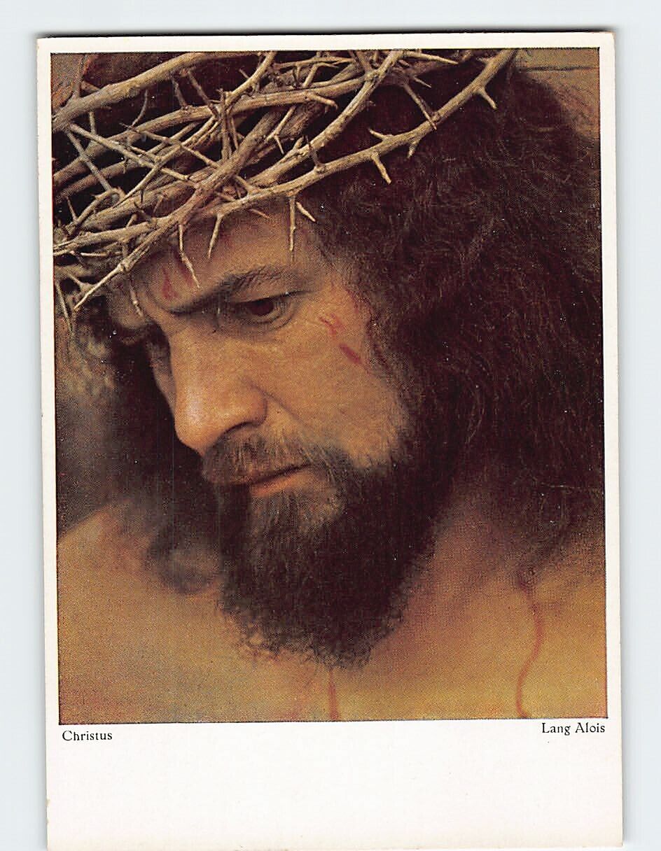 Postcard Christus, Passionsspiele Oberammergau, Germany