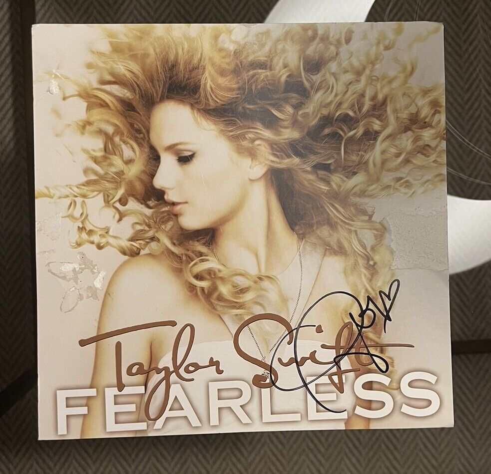RARE Taylor Swift Fearless Original Signed Poster