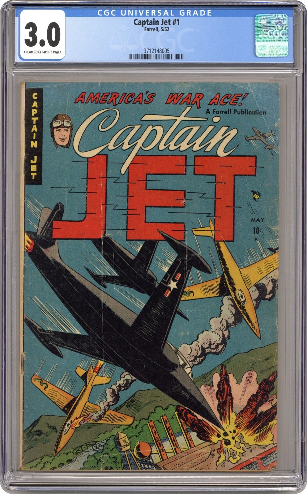 Captain Jet #1 CGC 3.0 1952 3712148005